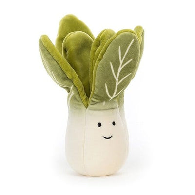 Stuffed vegetable with a face, possibly bok choy.