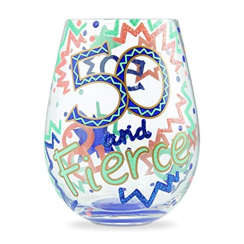 Lolita 50 and Fierce Stemless Wine Glass