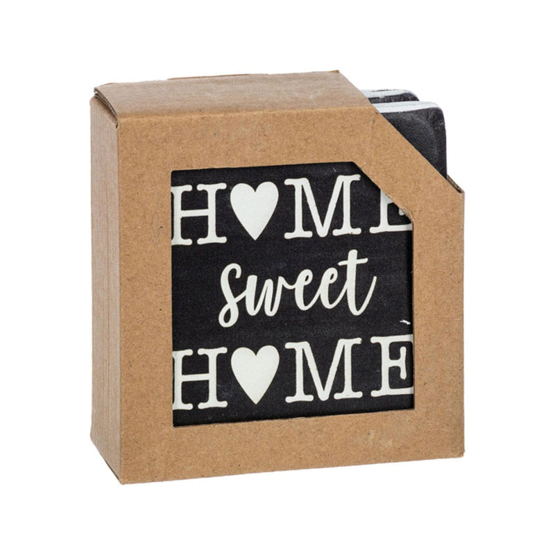 Coasters - House and Heart (Set of 4)