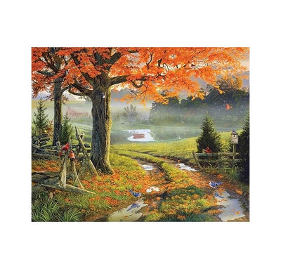 Fall Country Home 1000 pc