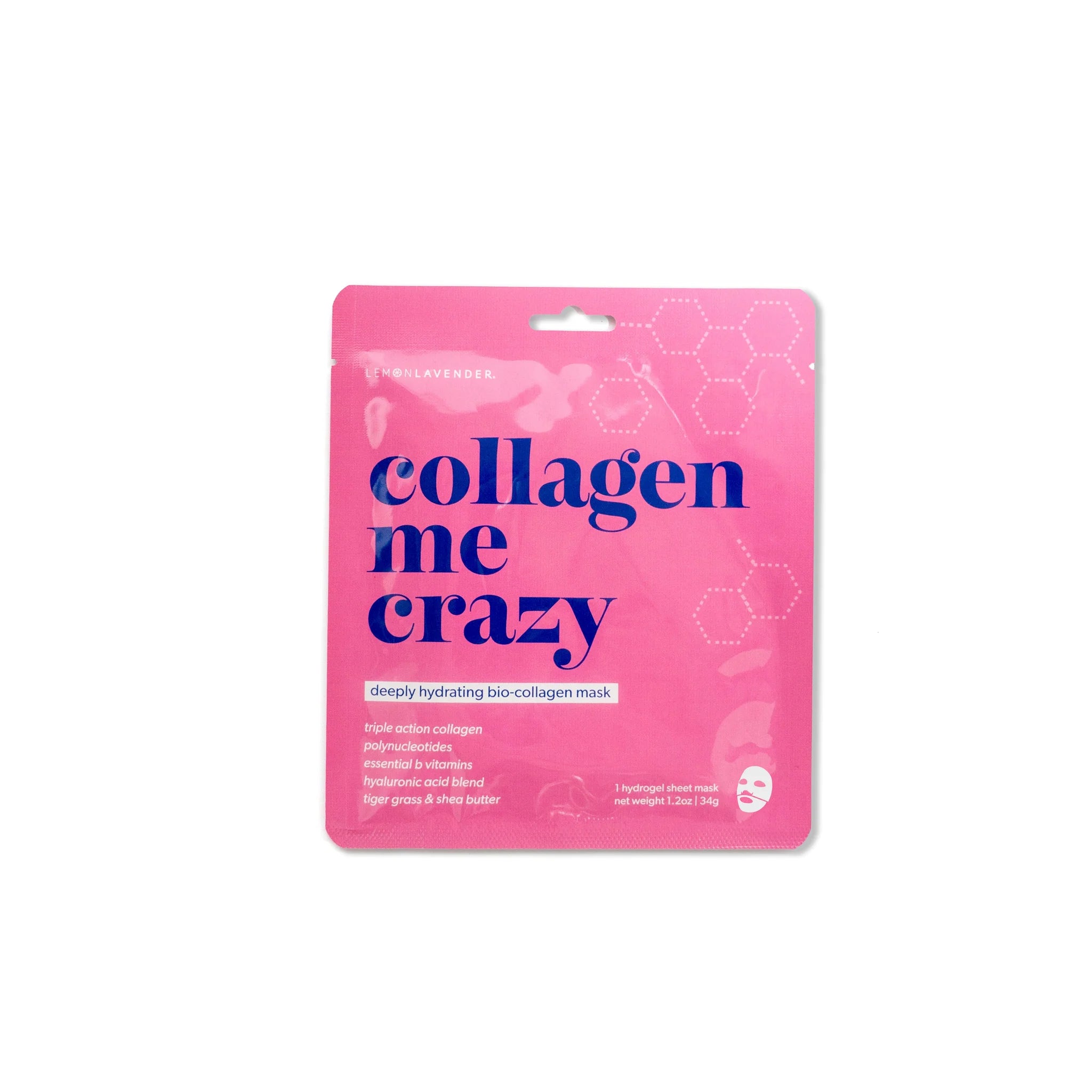 【OMILOVE♡ 】Collagen Mask 6枚入り Collagen Me Crazy Deeply Hydrating Bio-Collagen Mask – Banner's
