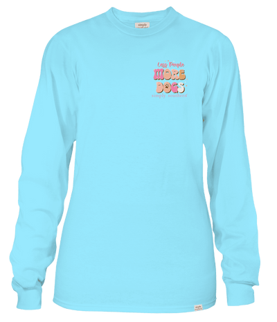Less People More Dogs - Women's Long Sleeve Tee