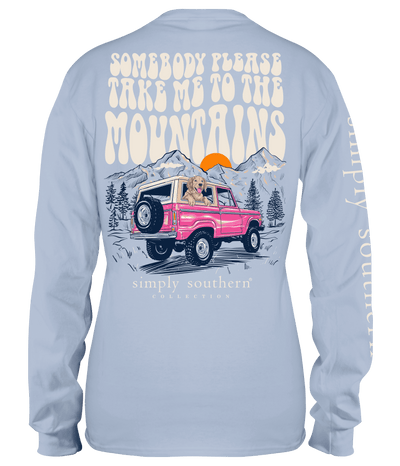 To The Mountains - Women's Long Sleeve Tee