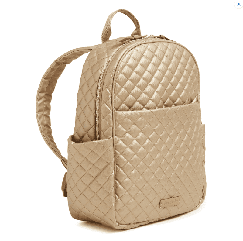 Small Backpack - Champagne Gold Pearl