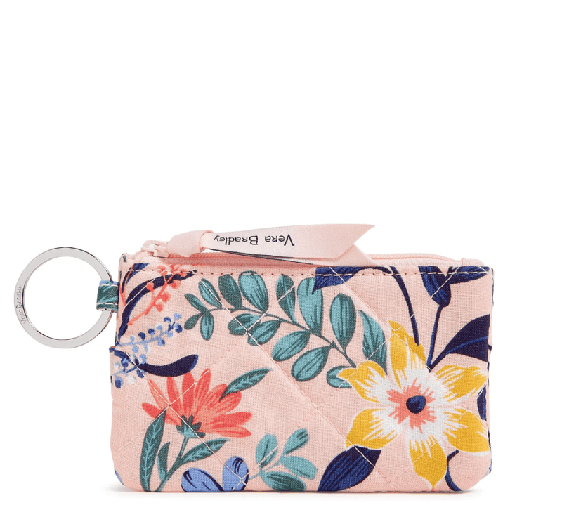 RFID Deluxe Zip ID Case - Paradise Coral