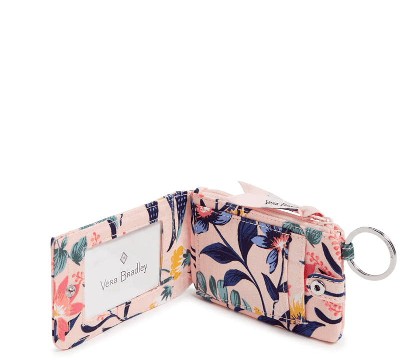 RFID Deluxe Zip ID Case - Paradise Coral