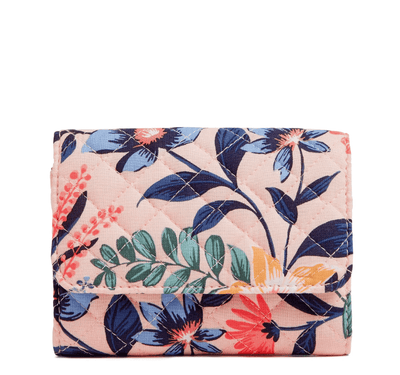 RFID Riley Compact Wallet - Paradise Coral