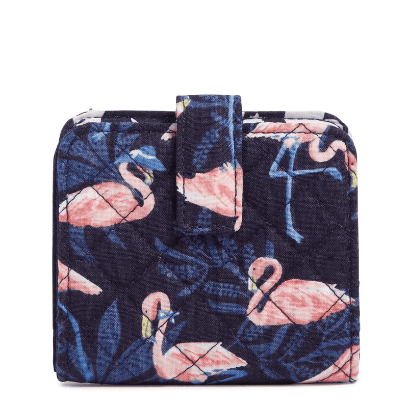 RFID Finley Small Wallet - Flamingo Party