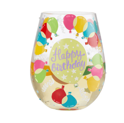the wine glass suggest that it is a celebratory wine glass