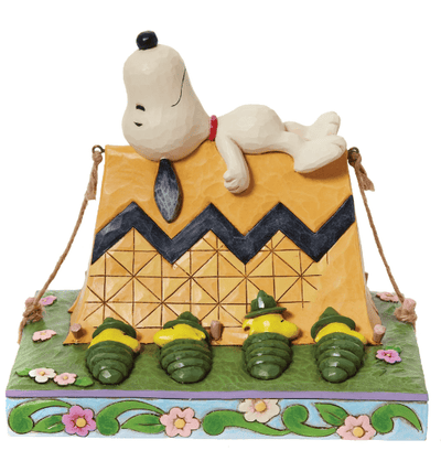 Snoopy & Woodstock Camping
