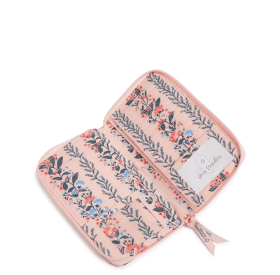RFID Deluxe Travel Wallet - Paradise Coral
