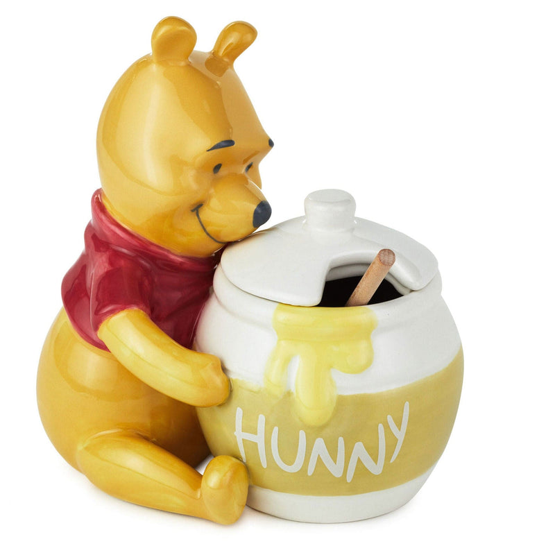 Disney Winnie The Pooh Ceramic Honey Pot with Wand