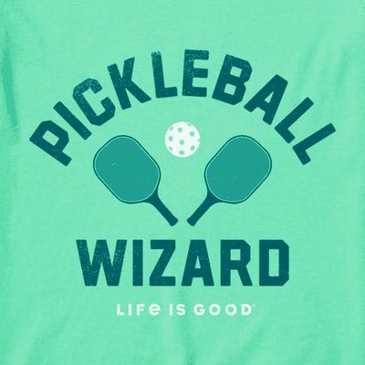 Pickleball Wizard Crusher Tee - Women's - Spearmint Green