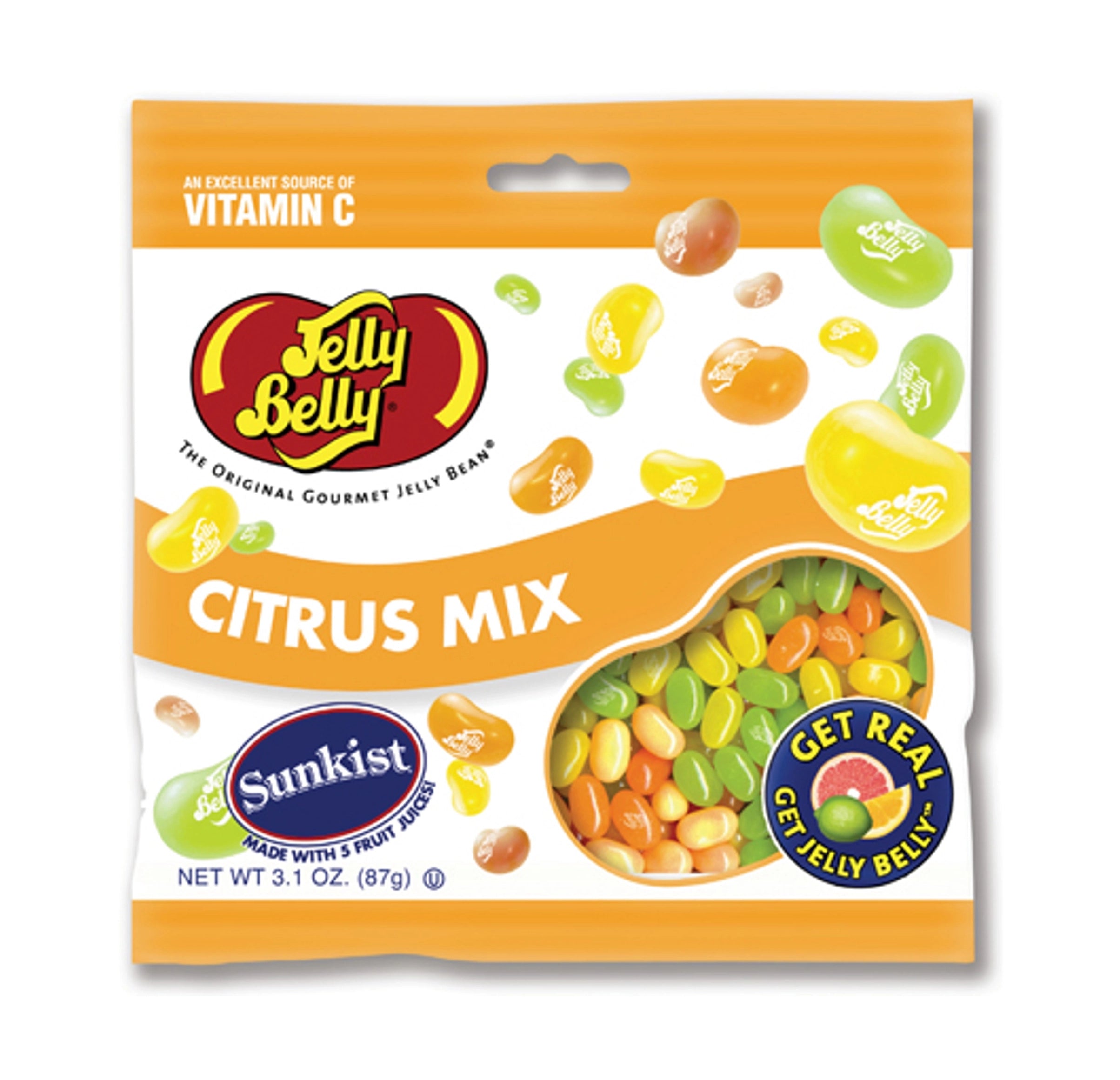 Jelly Belly Sunkist Citrus Mix Jelly Beans 3.1 oz – Banner's Hallmark
