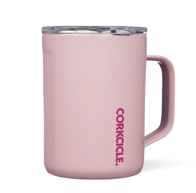 Corkcicle's Cotton Candy Pink Unicorn Magic Coffee Mug keeps drinks warm. 