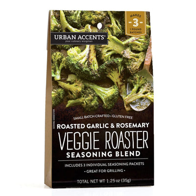 Roasted Garlic & Rosemary Veggie Roaster with Rosemary, Parsley, Natural Flavor, and Less Than 2% Soybean Oil & Silicon Dioxide Added To Prevent Cakin