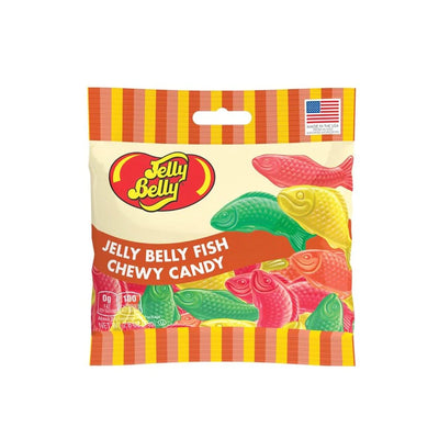 Fish Chewy Candy, 2.8 oz., in the shape of cute little fish, is perfect for satisfying your sweet tooth and taking you down memory lane.