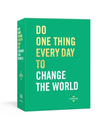 The world is the ideal tool for turning those ambitions into positive change. This guided journal offers a quote from