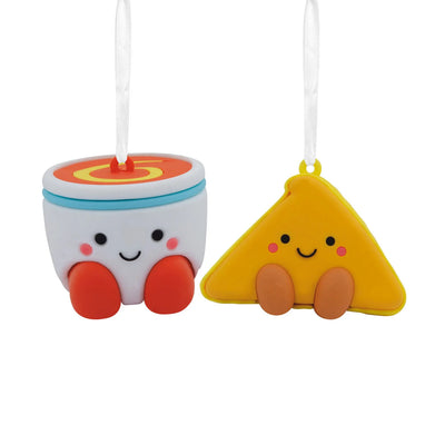 Better Together Tomato Soup and Grilled Cheese Magnetic Valentine's Tree Ornaments by Hallmark