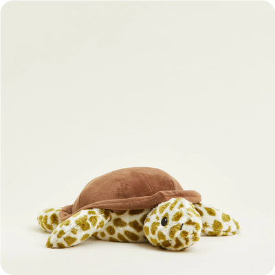 Warmies Turtle Microwaveable Soft Toy with lightly scented organic filling material