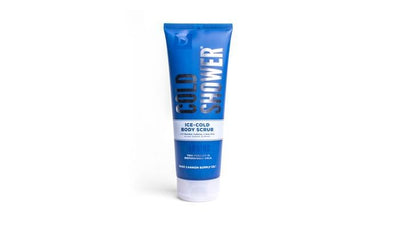Duke Cannon's Cold Shower Ice-Cold Body Scrub should be considered a warning against the threat of a post-shower sweat.