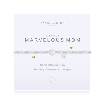 Marvelous Mom Bracelet This little heart is just for you because you’re my mom and I love you.