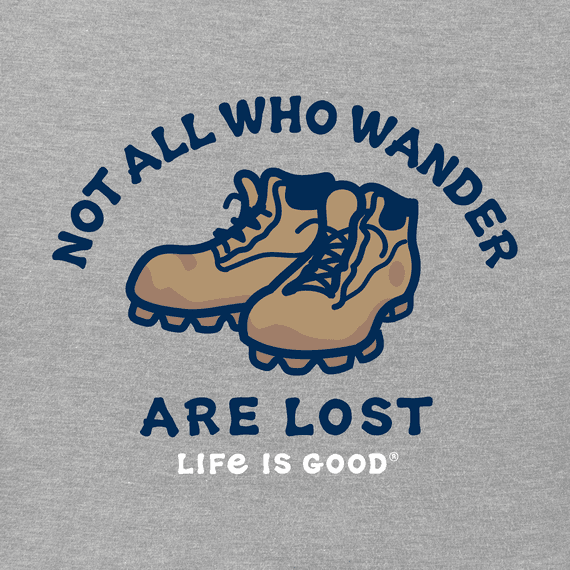 Not All Who Wander Are Lost Short Sleeve Tee - Men&