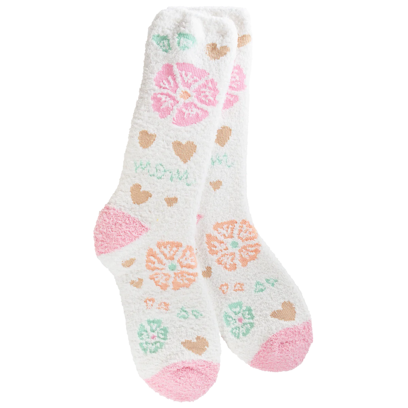 Holiday Spring Cozy Crew - Floral Heart Mom