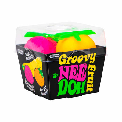 Groovy Fruit - Nee Doh with Boss Banana, Outta Sight Strawberry