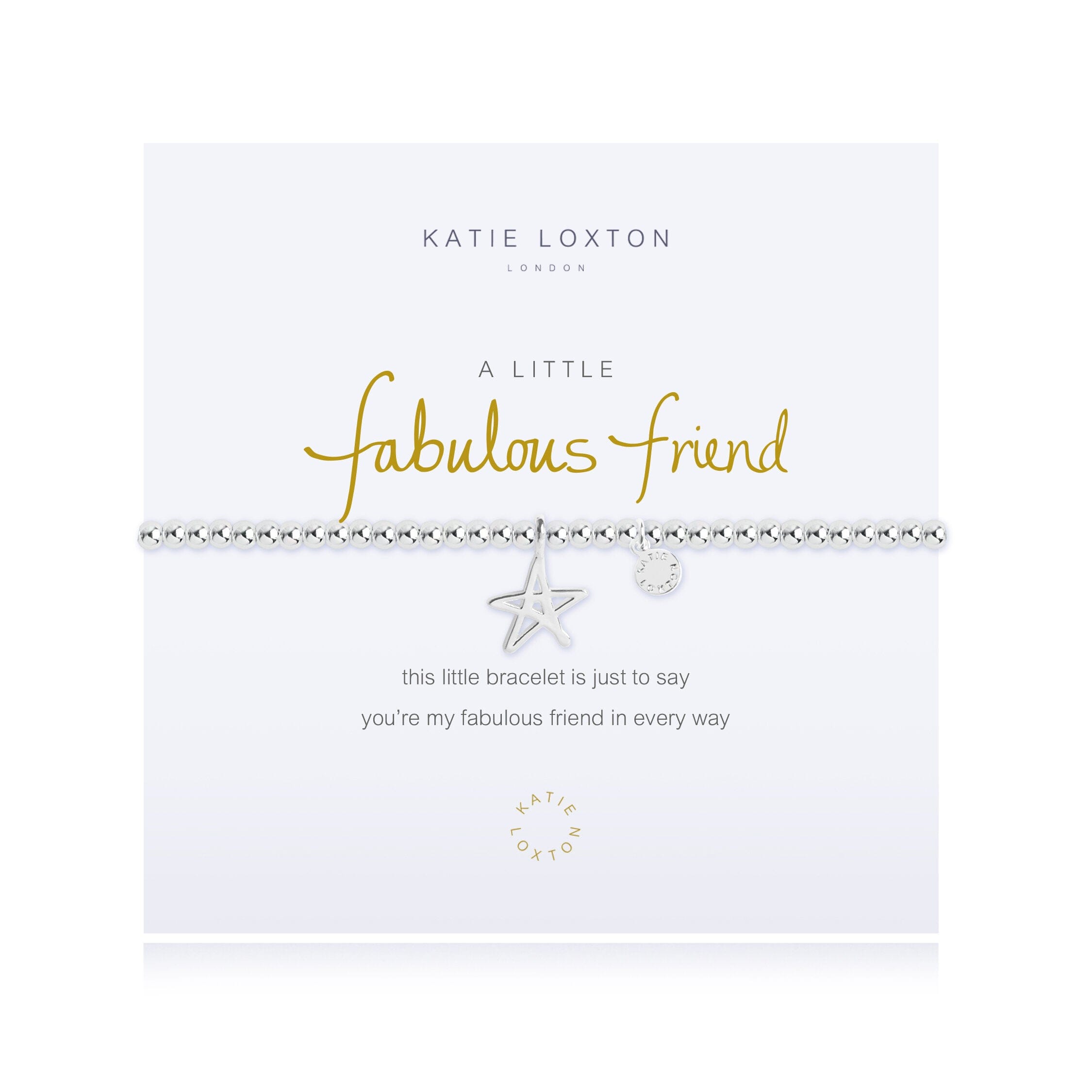 A Little Fabulous Friend Bracelet Banner s Hallmark