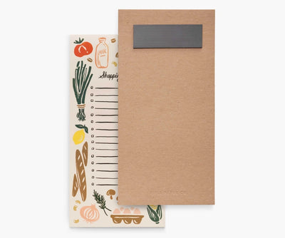 Make your grocery store run a little bit sweeter with Rifle Paper's tear-off Market Pads.