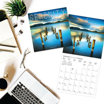 Serenity 12 x 12 Wall Calendar