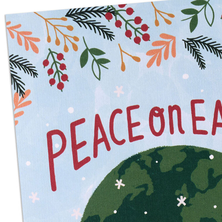 Peace on Earth Boxed Christmas Cards, Pack of 16