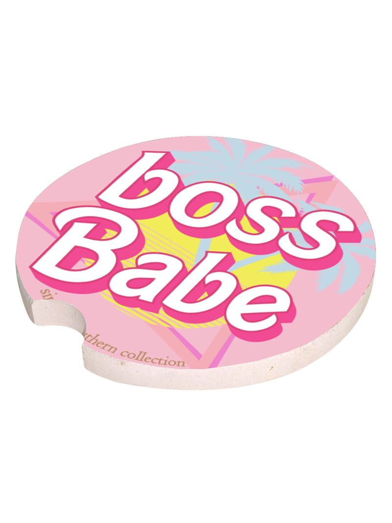 Car Coaster Single -  Boss Babe