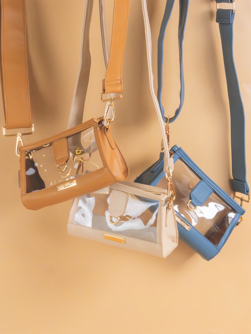 Stadium Clutch - Creme