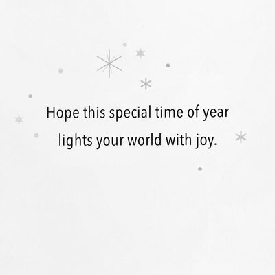 Sparkling Homes at Night Boxed Christmas Cards, Pack of 16