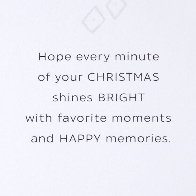 Merry and Bright Ornaments Boxed Christmas Cards, Pack of 16