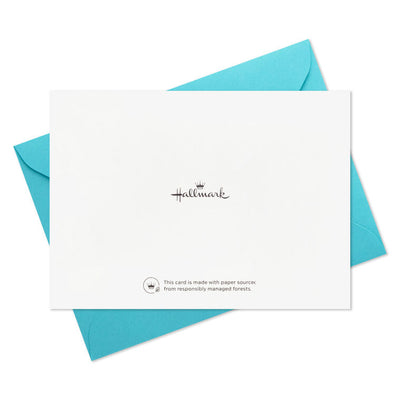 Fun Hallmark blank note cards with video game controllers and cords on a bright yellow background, boxed set of 10 with envelopes.
