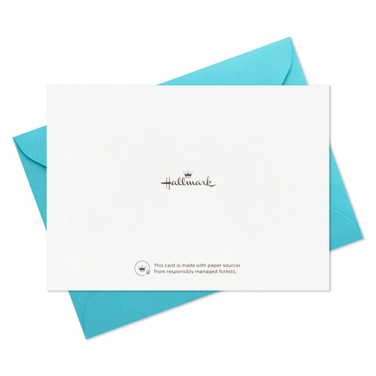 Fun Hallmark blank note cards with video game controllers and cords on a bright yellow background, boxed set of 10 with envelopes.
