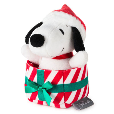 Peanuts® Snoopy in Present Zip-Along Plush Toy