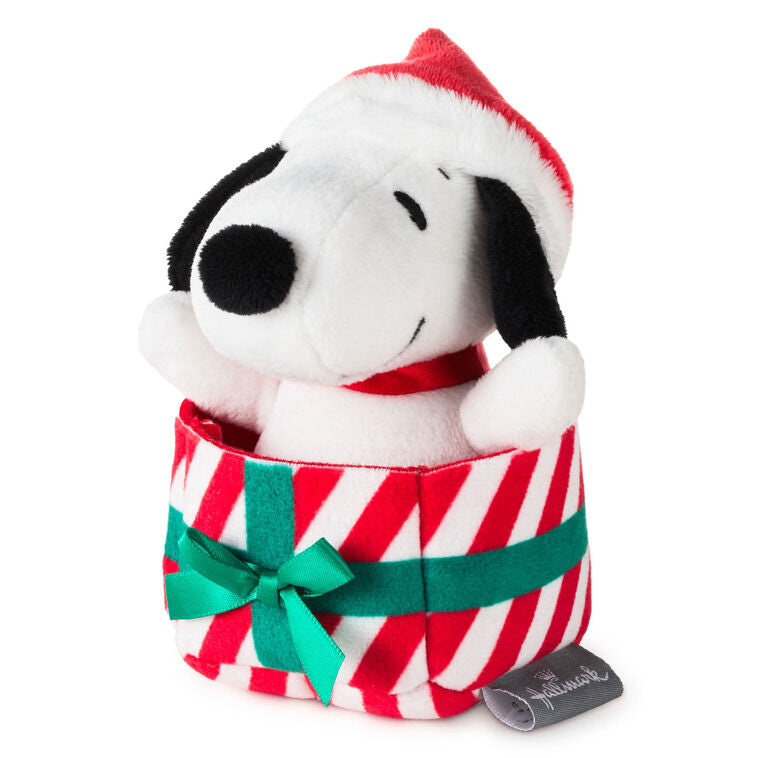 Peanuts® Snoopy in Present Zip-Along Plush Toy