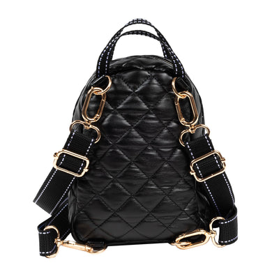 Globetrotter Backpack - Black Quilted