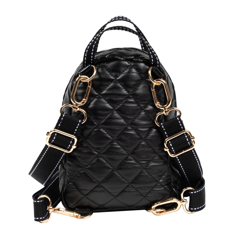 Globetrotter Backpack - Black Quilted