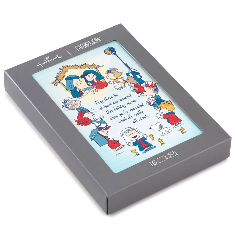 Peanuts® Christmas Pageant Boxed Christmas Cards, Pack of 16
