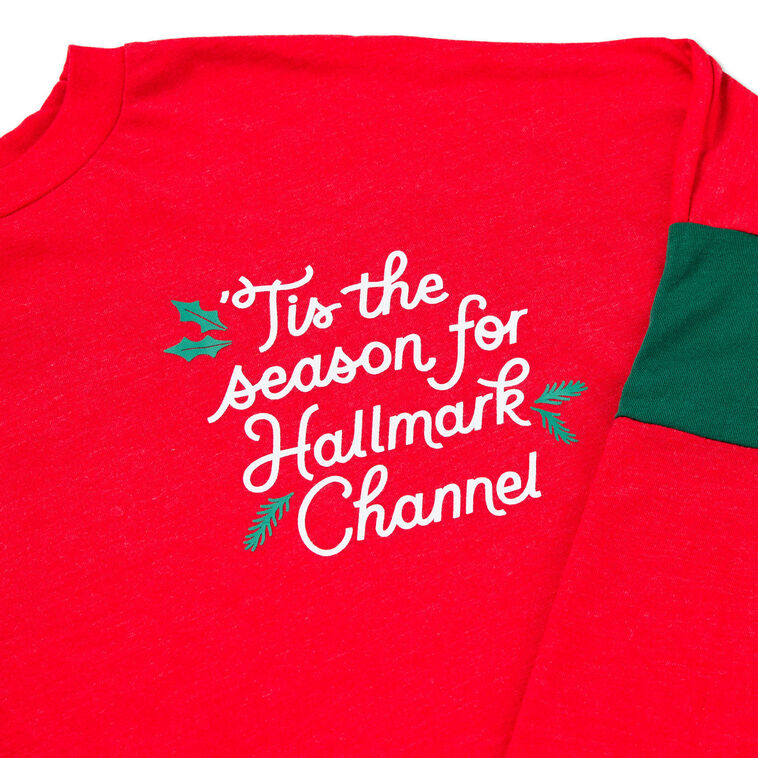 Hallmark Channel Tis the Season Red Spirit Jersey