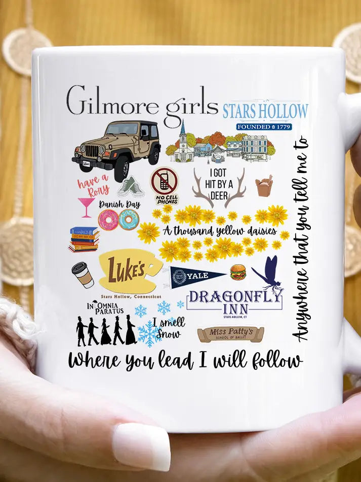 Gilmore Girls Collage Coffee Mug