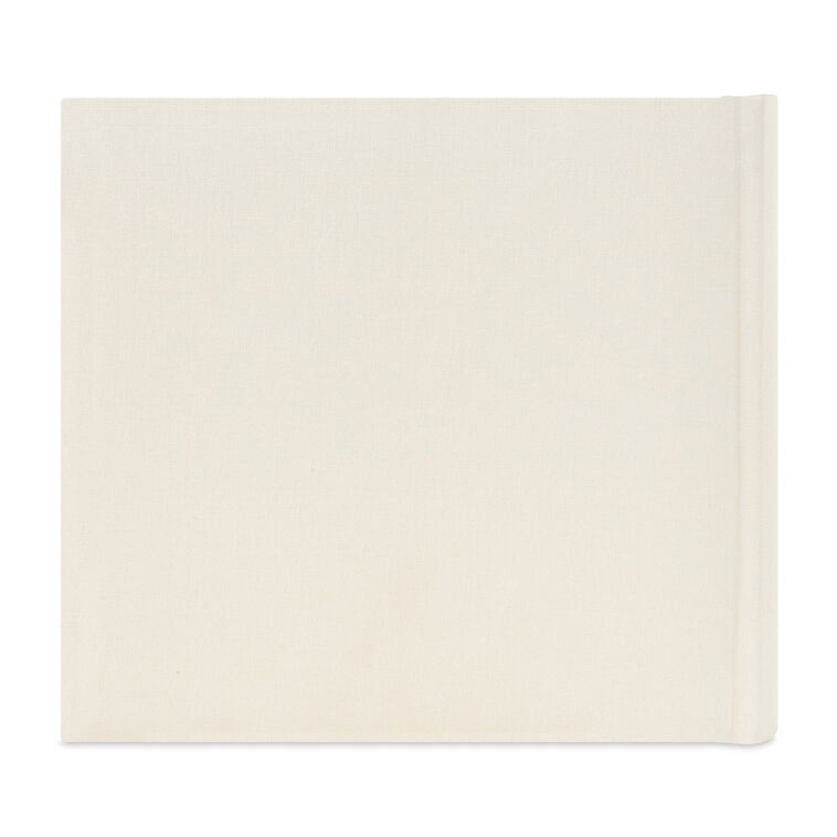 Today, Tomorrow, Always Gold on Cream Linen Photo Album