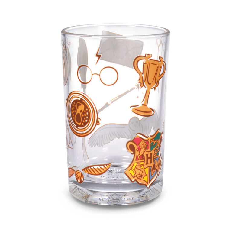 Harry Potter™ Collage of Icons Collectible Drinking Glass, 13.5 oz.
