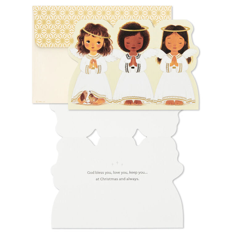 Praying Angels Boxed Christmas Cards, Pack of 16