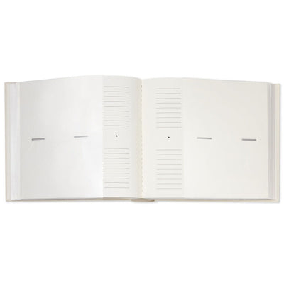 Today, Tomorrow, Always Gold on Cream Linen Photo Album